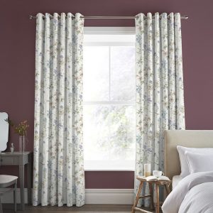 Wild Meadow Chalk Pink Curtain