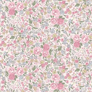 Rowena Peony Pink Roman Blind