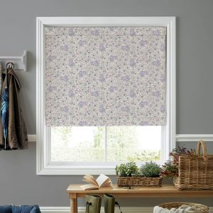 Rowena Lavender Roman Blind