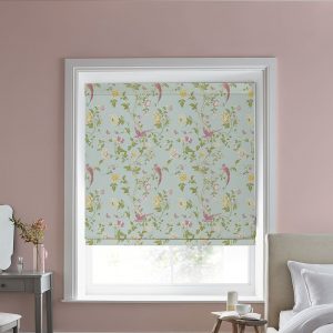 Summer Palace Duck Egg Roman Blind