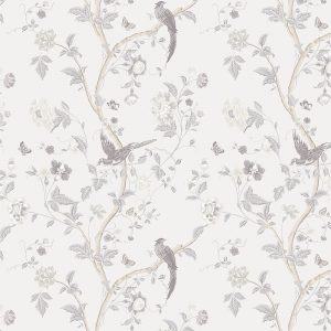 Summer Palace Dove Grey Roman Blind