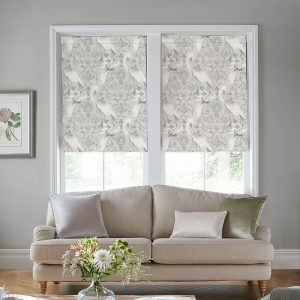 Tregaron Silver Roman Blind