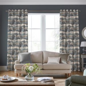 Hartington Jade Green Curtain