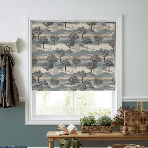 Hartington Jade Green Roman Blind