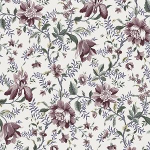 Editas Garden Blackberry Purple Curtain