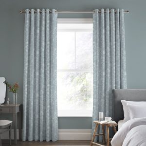 Fennelton Pale Newport Blue Curtain