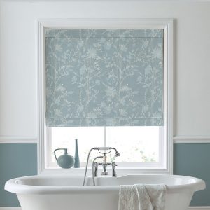 Fennelton Pale Newport Blue Roman Blind