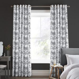 Tuileries Charcoal Curtain