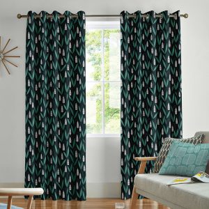 Snow Drops Night Flower Curtain