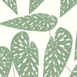 Tropics Foliage Roman Blind