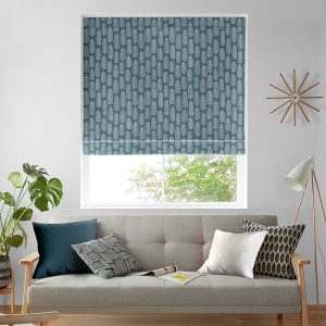 Bloom Ink Roman Blind