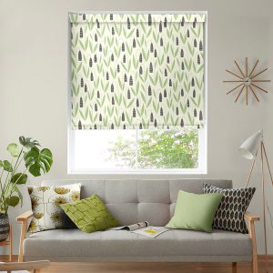 Snow Drops Forest Shade Roller Blinds