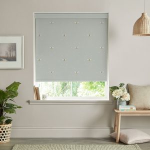 Bee Pale Slate Roller Blinds