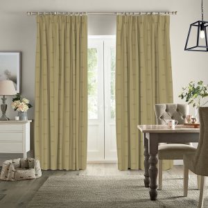 Dragonfly Ochre Curtain