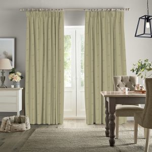 Chicken Ochre Curtain