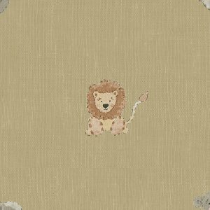 Bears Soft Mustard Curtain