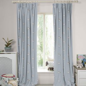 Unicorn Pale Duckegg Curtain