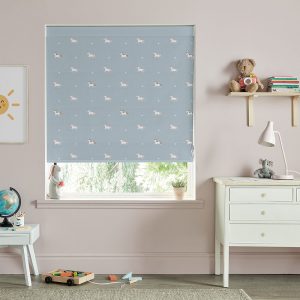 Unicorn Pale Duckegg Roman Blind