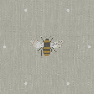 Bee Soft Linen Curtain