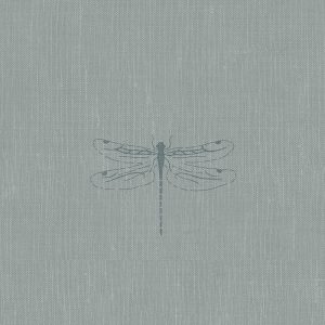 Dragonfly Teal Curtain