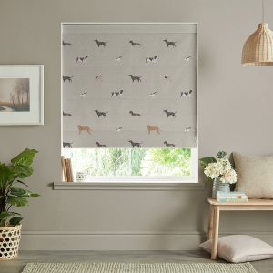 Woof Linen Roman Blind