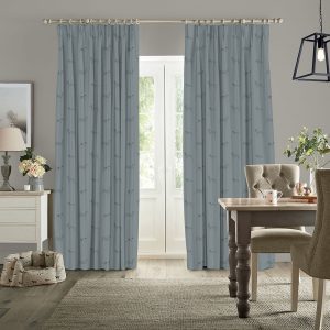 Fetch  Teal Curtain