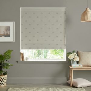 Elephant  Linen Roman Blind