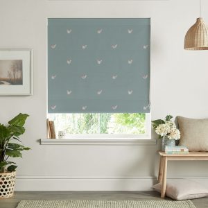 Chicken Deep Duckegg Roman Blind