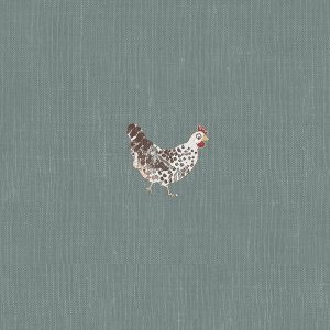 Chicken Deep Duckegg Roman Blind