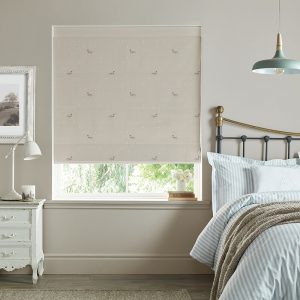 Hare  Linen Roman Blind