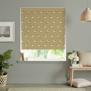 Sheep  Ochre Roller Blinds