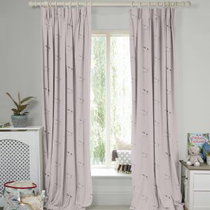 Unicorn Soft Pink Curtain