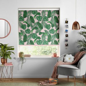 Dominica Pink Roller Blinds