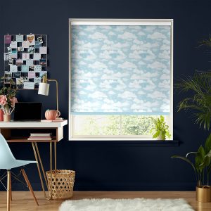 Clouds Blue Roller Blinds