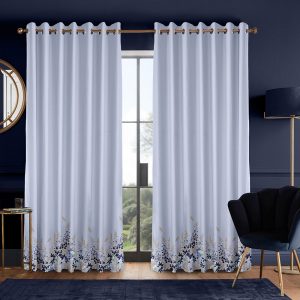 Wisteria Pale Blue Curtain