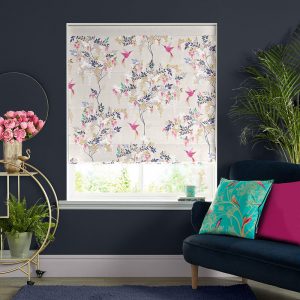 Hummingbird Oyster Roman Blind