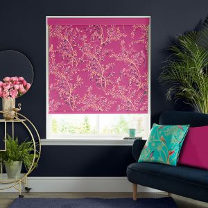 Birds of Paradise  Fuchsia Roller Blinds