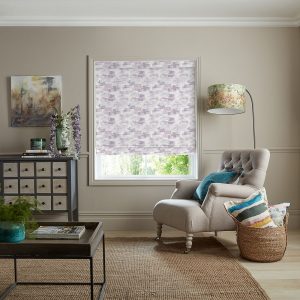 Salinas Berry Roman Blind