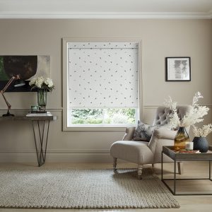 Busy Bee Linen Roller Blinds