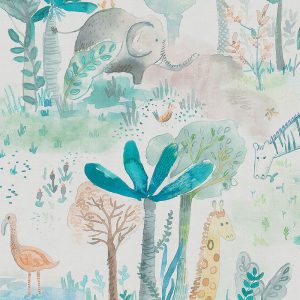 Jungle Fun Aqua Roller Blinds