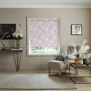 Unicorn Dance Blossom Roller Blinds