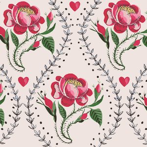 Cherished Rose Curtain