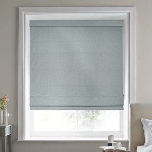 Easton Pale Seaspray Roman Blind