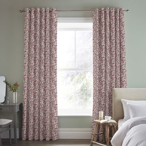 Libby Floral Blush Curtain