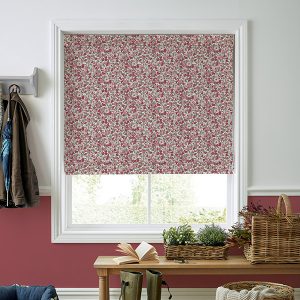 Libby Floral Blush Roman Blind