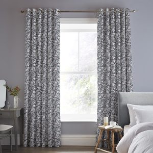 Libby Floral Grape Curtain