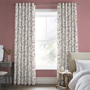 Blossoms Blush Curtain