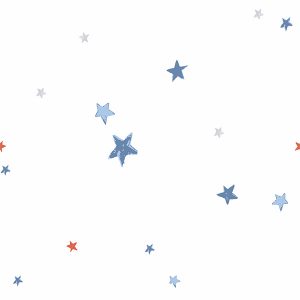 Painterly Stars Multi Roman Blind