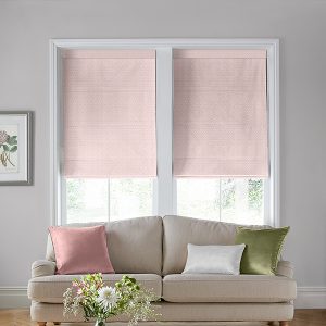 Sycamore Off White/Blush Roman Blind