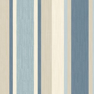 Awning Stripe Seaspray Curtain